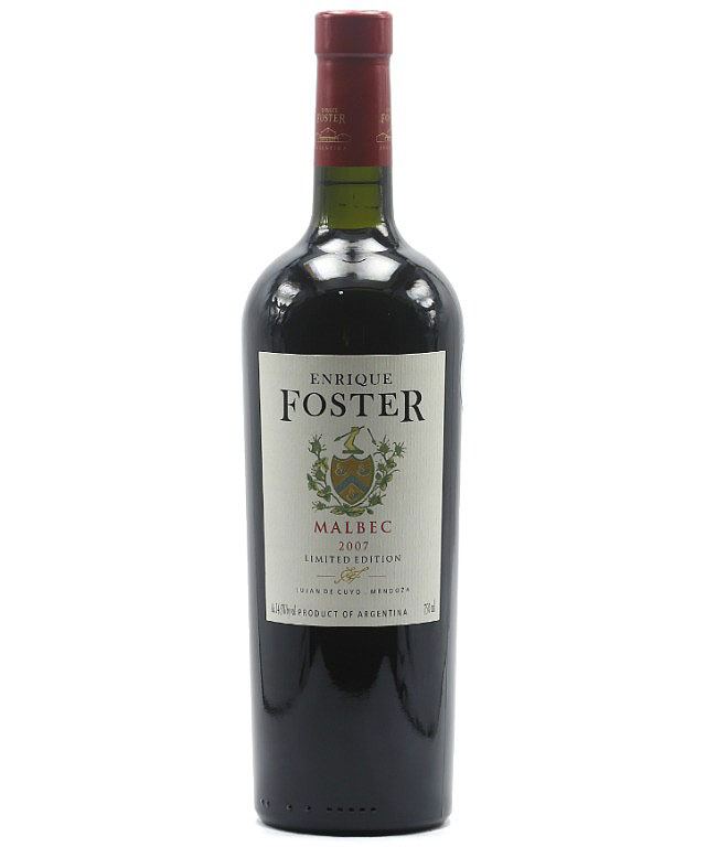 ENRIQUE FOSTER MALBEC LIMITED EDITION 2007
