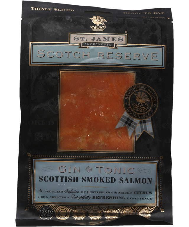 SALMON ST. JAMES SCOTCH GIN & TONIC