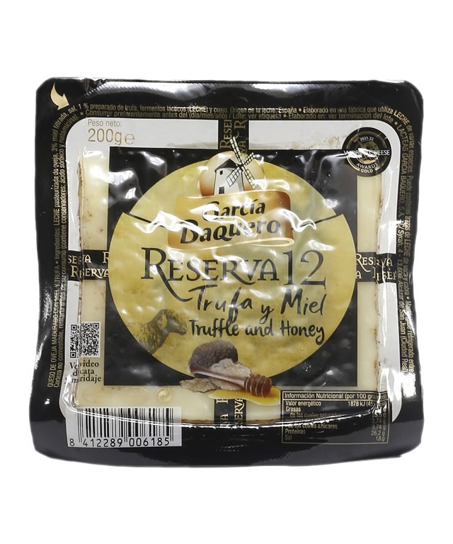GARCIA BAQUERO QUESO OVEJA TRUFA MIEL 200 grs