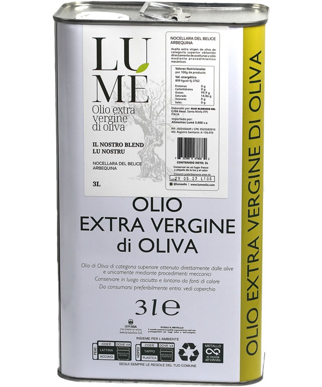 ACEITE OLIO EXTRA VIRGEN LUME BLEND